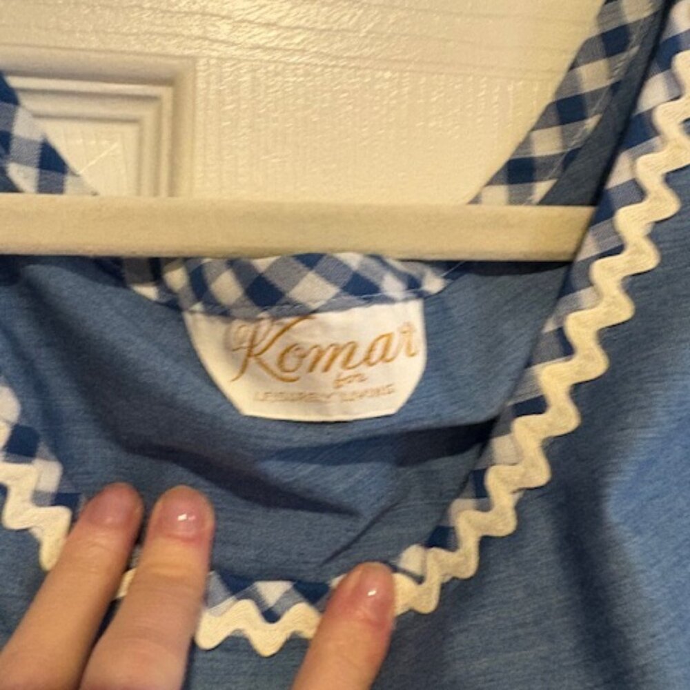 Vintage Ric Rac Print Dress - Picture 2 of 2